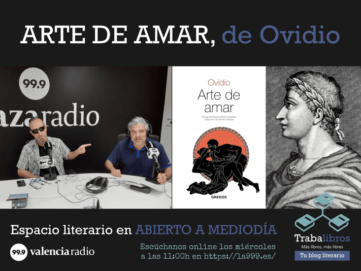 Imagen del programa de radio: "Arte de amar", de Ovidio - Trabalibros en Valencia Radio
